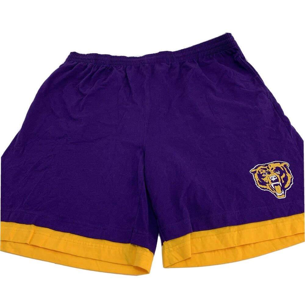 Vintage Red Oak Sportswear NCAA LSU Gym Shorts Sz XL Cotton